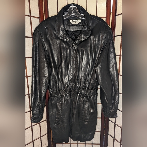 Bally vintage leather jacket - Picture 1 of 7